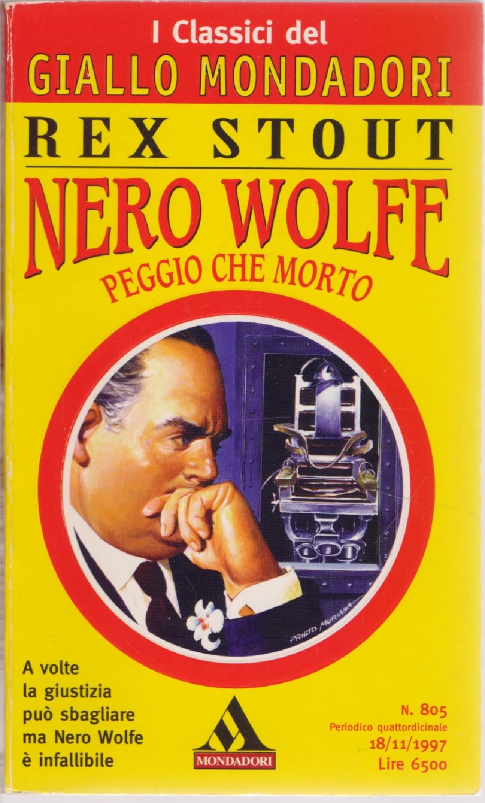 Libro - Nero Wolfe peggio che morto - Rex Stout