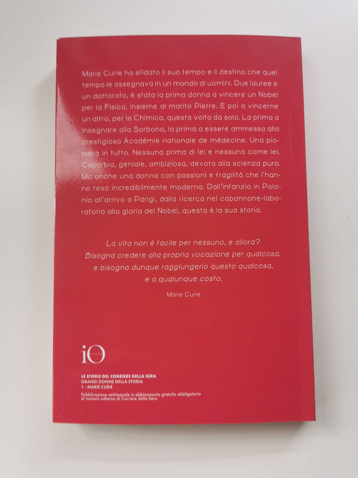 Libro - MARIE CURIE - Podda Stefania
