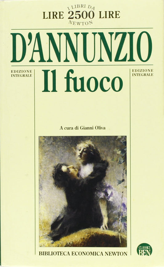 Libro - Il fuoco - D'Annunzio, Gabriele