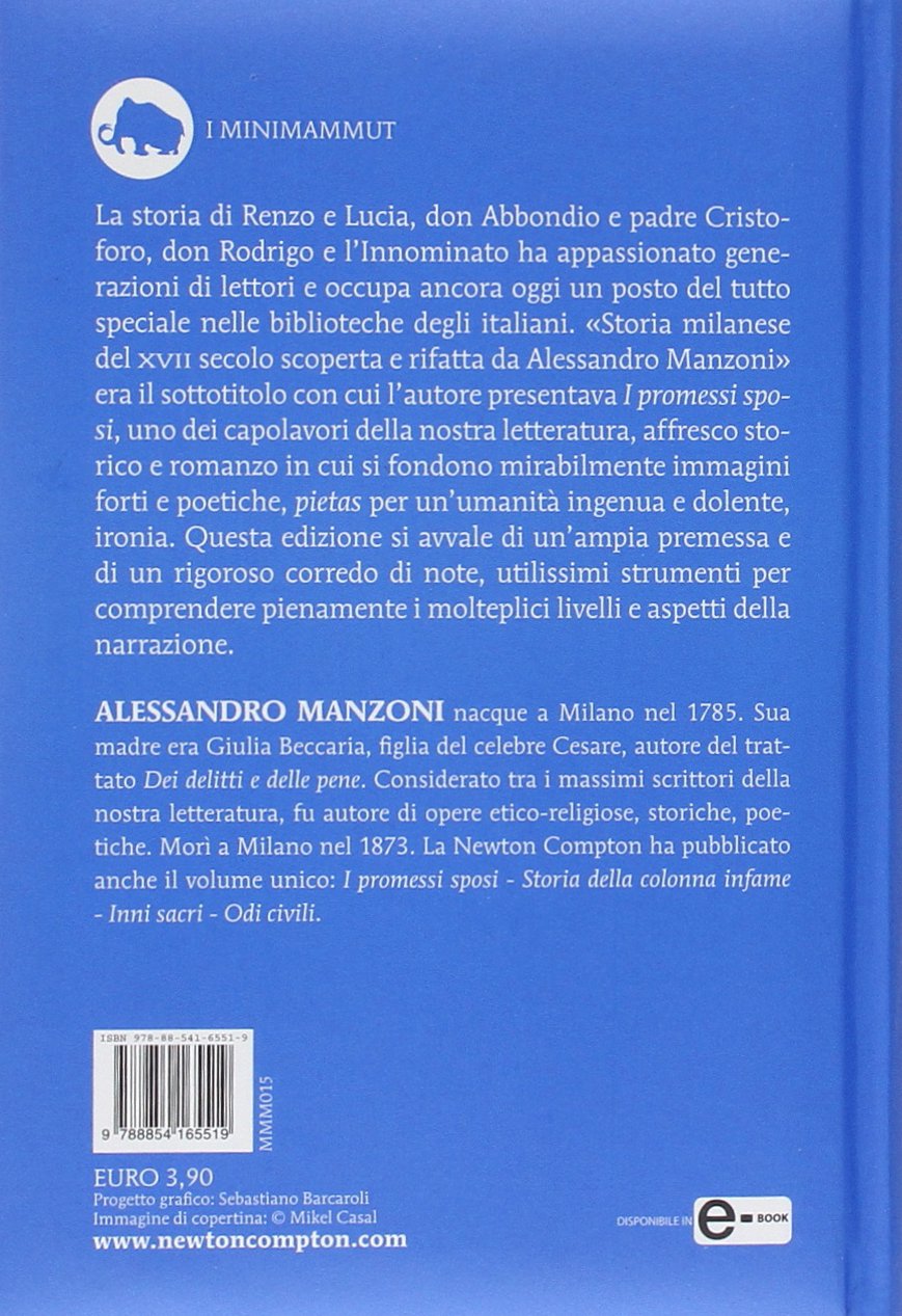 Libro - I promessi sposi Ediz integrale - Manzoni, Alessandro