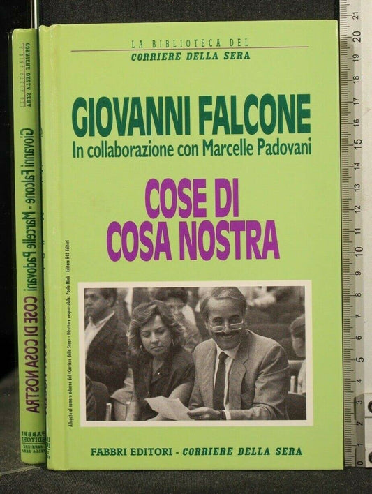 Libro - COSE DI COSA NOSTRA  - Falcone Giovanni In Collaborazione Con M. Padovani