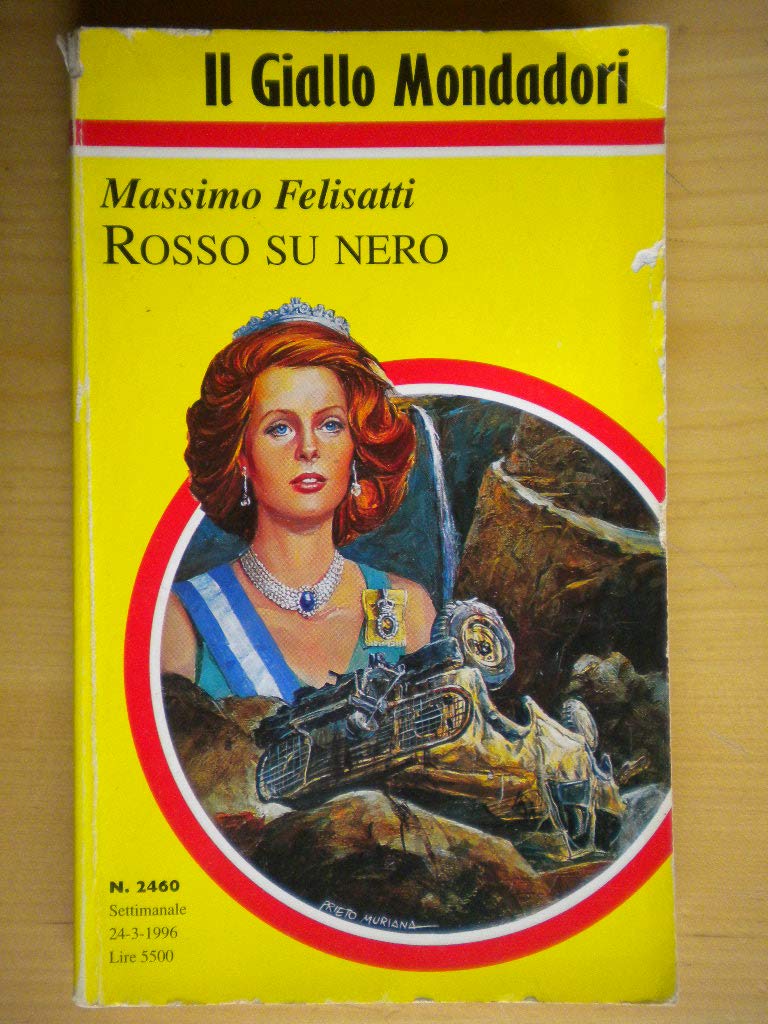 Libro - Rosso su nero - Massimo Felisatti