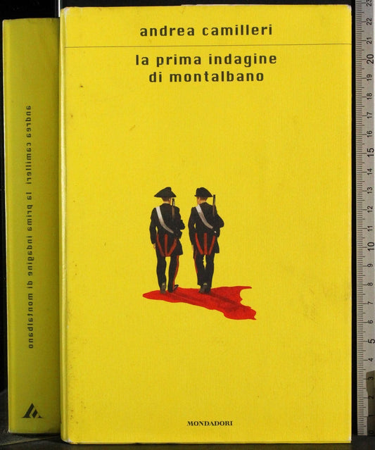 Libro - La prima indagine di Montalbano - Camilleri, Andrea