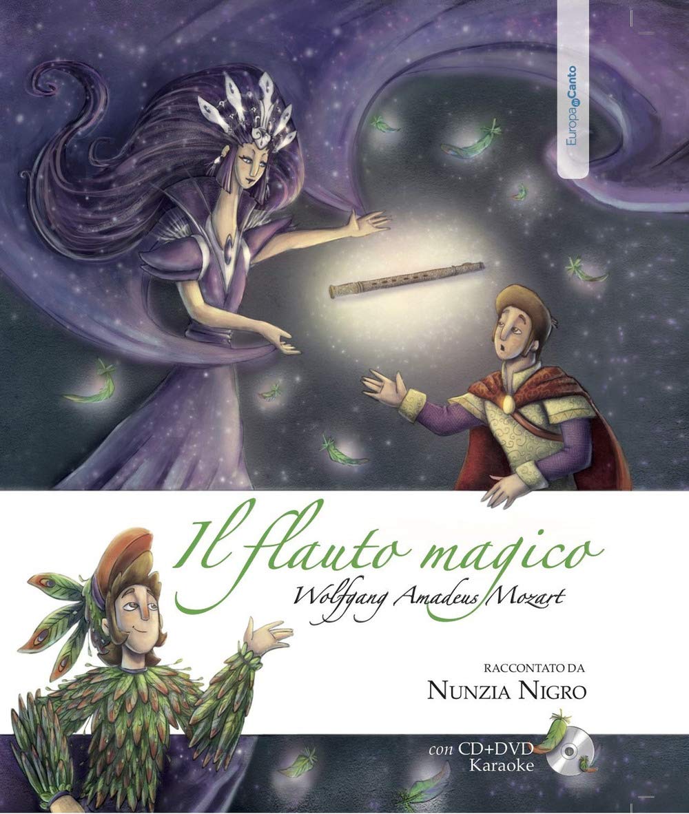 CD - Il flauto magico Wolfgang amadeus mozart Con CD-Audio Con DV