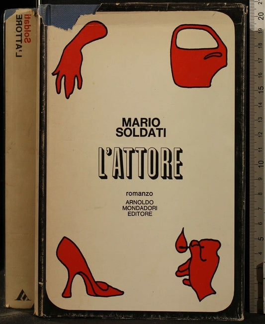 Libro - L'attore - SOLDATI, Mario