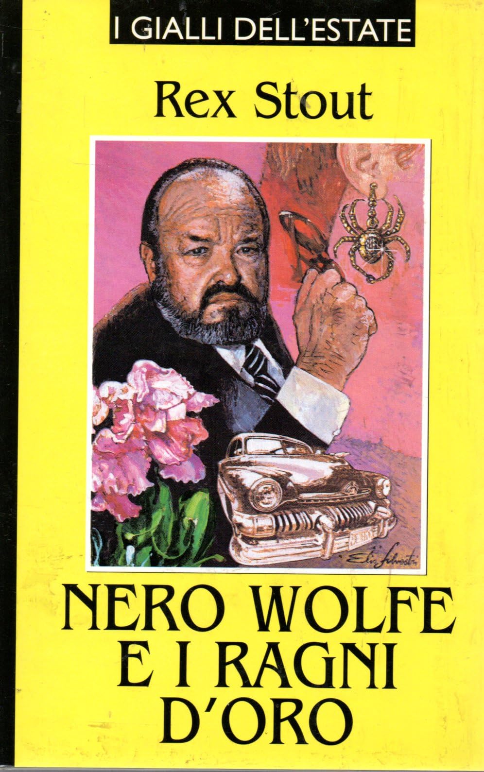 Libro - I gialli dell'estate 4 Nero Wolfe e i ragni d'oro Rex Stout