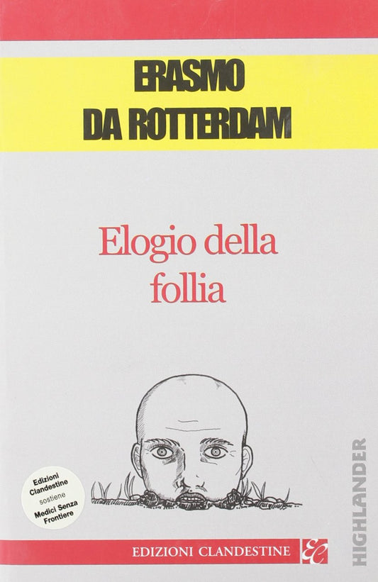 Libro - Elogio della follia - Erasmo, da Rotterdam