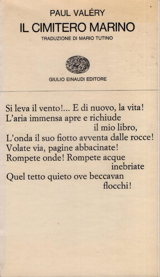 Libro - Il cimitero marino - Valéry, Paul