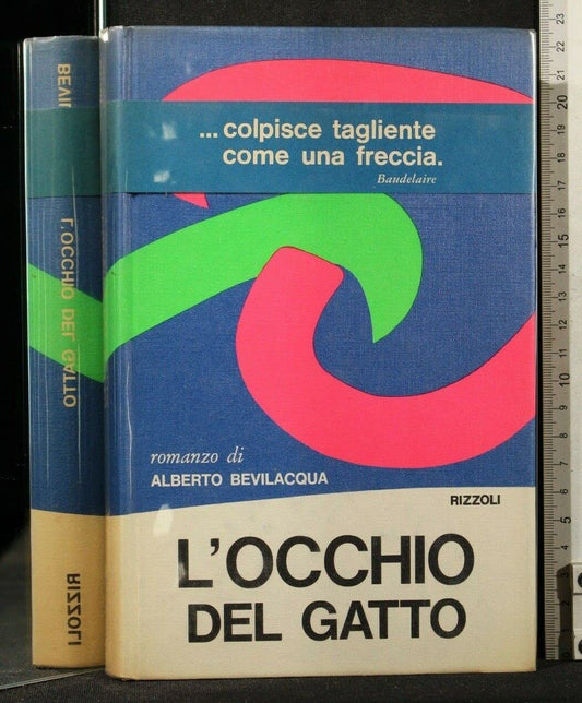 Libro - L'OCCHIO DEL GATTO Alberto Bevilacqua Rizzoli