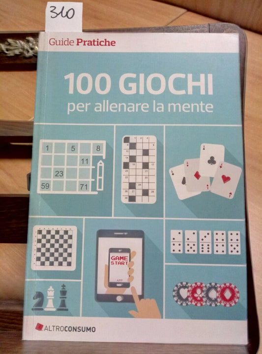 Libro - 100 Giochi Per Allenare La Mente - aa.vv - aa.vv