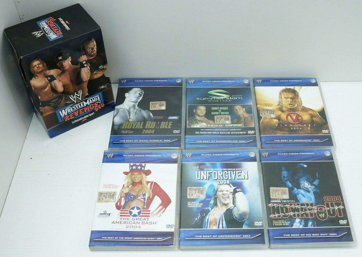 DVD - WrestleMania Revenge - Cofanetto 6 DVD