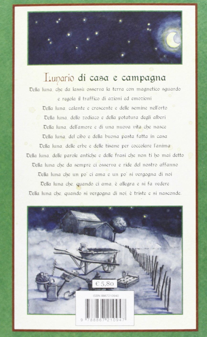 Libro - Lunario di casa e di campagna 2014