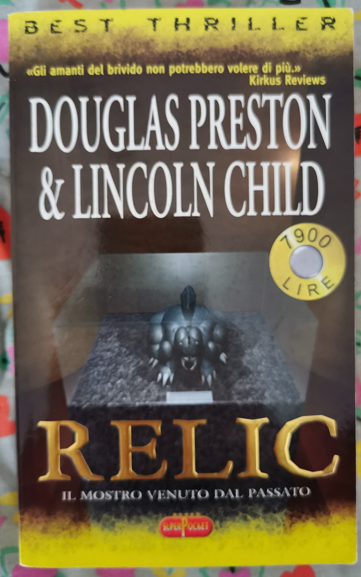 Libro - Relic il mostro venuto dal passato - Douglas Preston Lincold Child