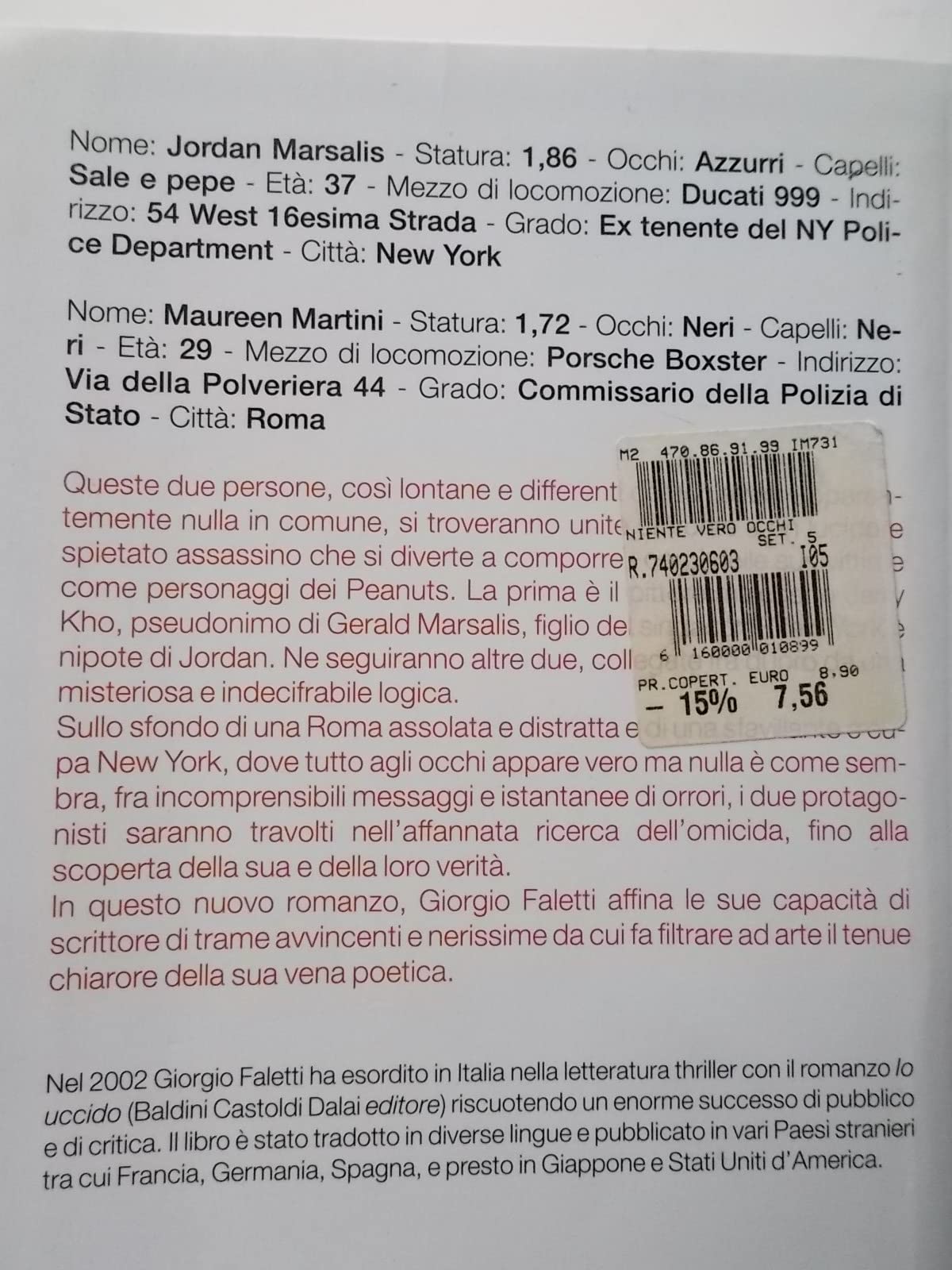 Niente di vero tranne gli occhi