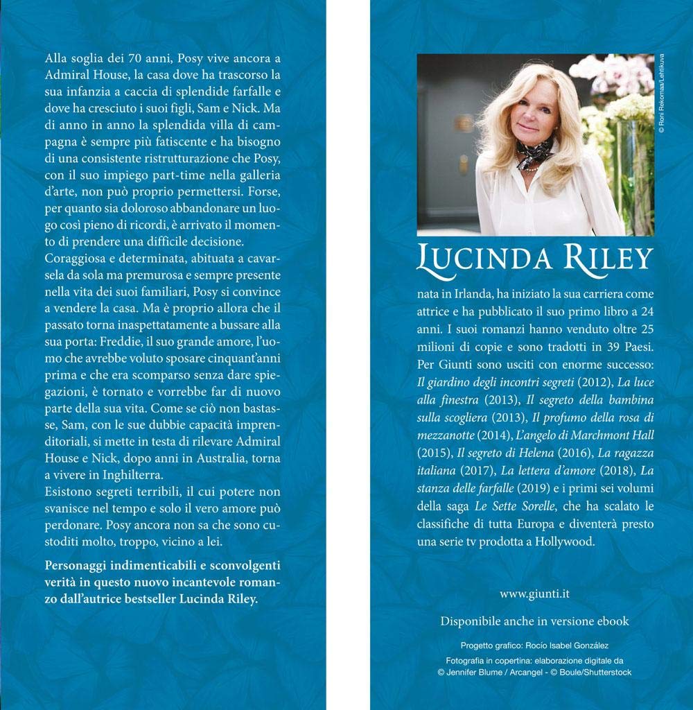 Libro - La stanza delle farfalle - Riley, Lucinda