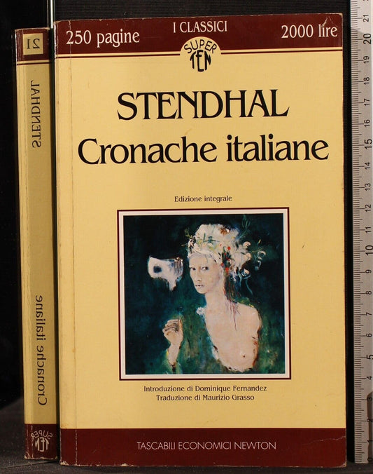 Libro - CRONACHE ITALIANE - Stendhal