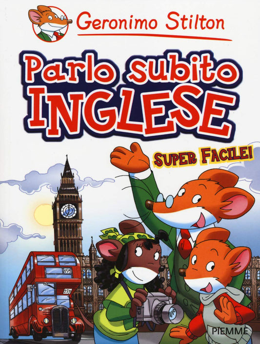 Libro - Parlo subito inglese - Stilton, Geronimo