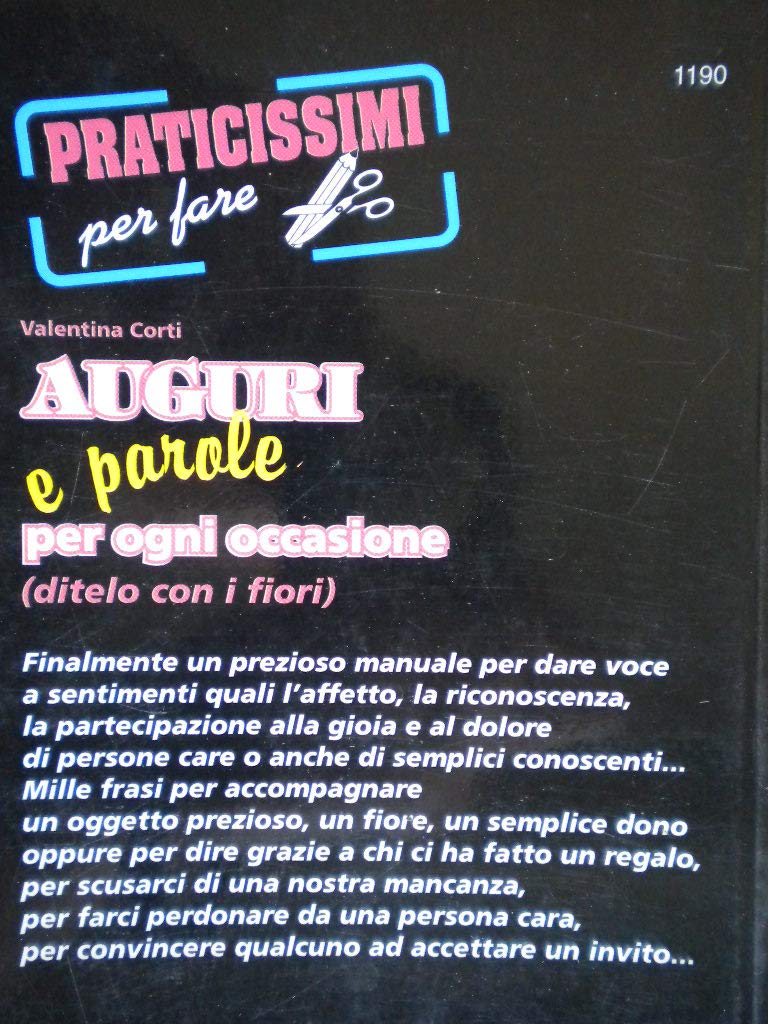 Auguri E Parole Ogni Occasione