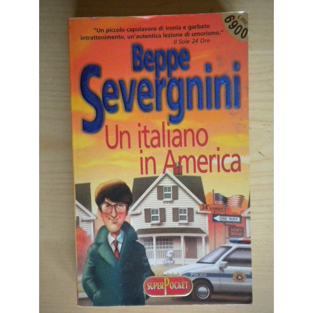 Libro - Un italiano in America - Severgnini, Beppe