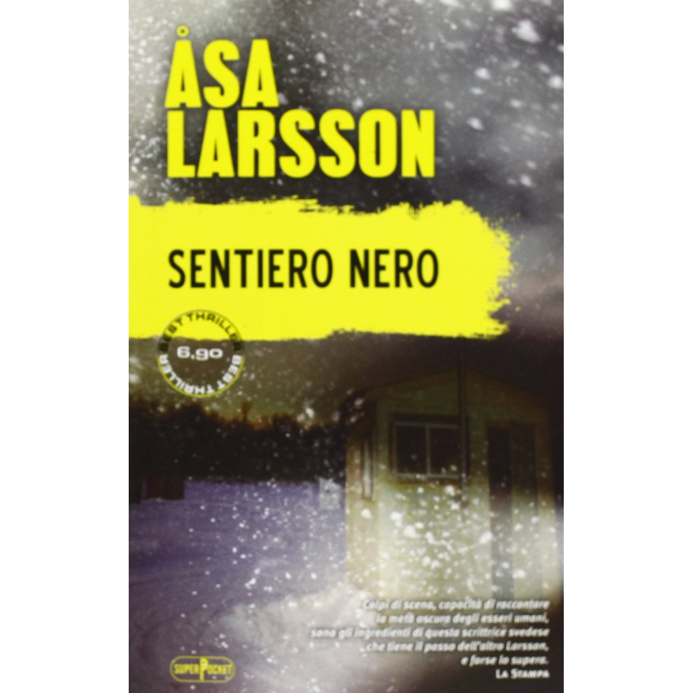 Libro - Sentiero nero - Larsson, Åsa