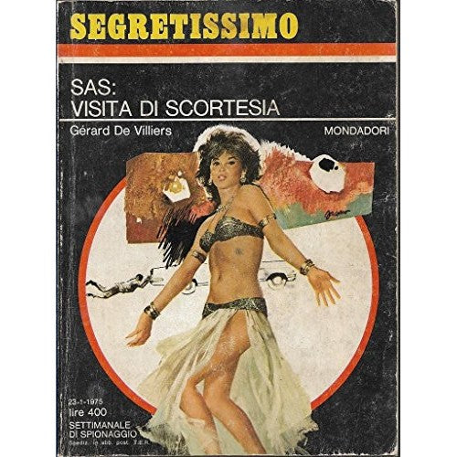 Book - SAS visit of discourtesy Mondadori Segretissimo 582 SEGR