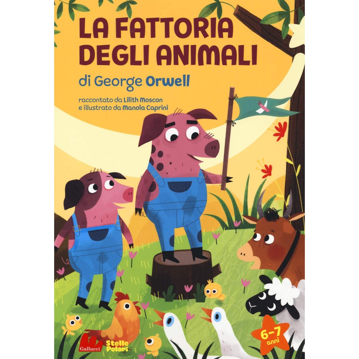 Libro - La fattoria degli animali di George Orwell  - Moscon, Lilith