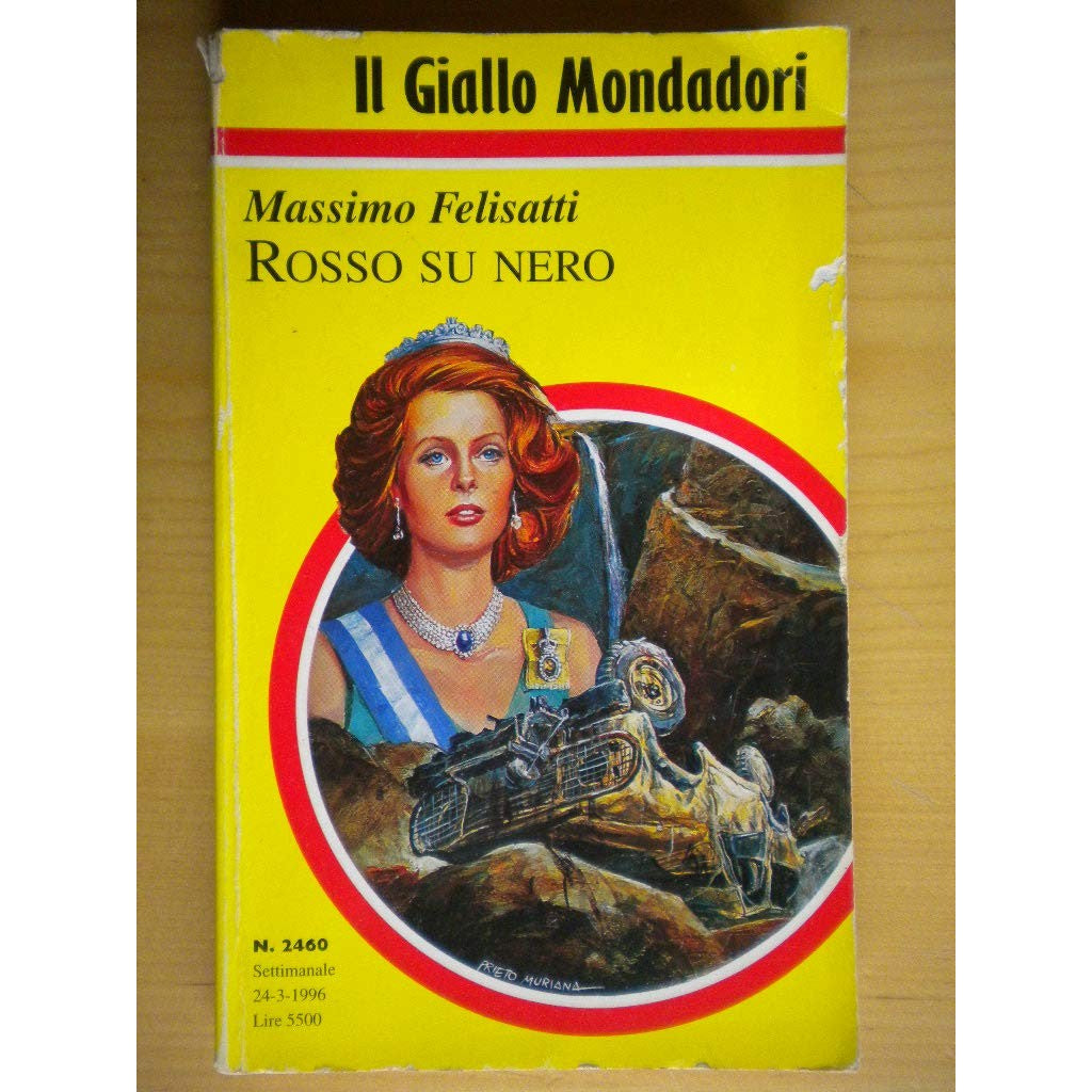 Libro - Rosso su nero - Massimo, Felisatti