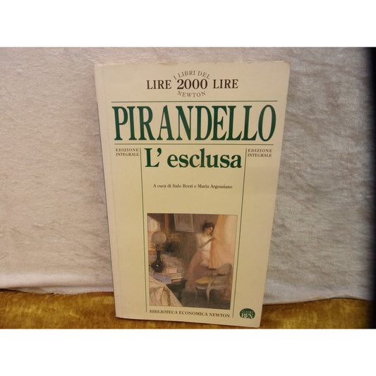 Libro - L'esclusa - Pirandello, Luigi