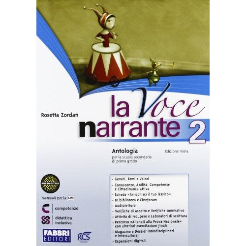 Libro - La voce narrante Con Laboratorio e progett - Zordan, Rosetta