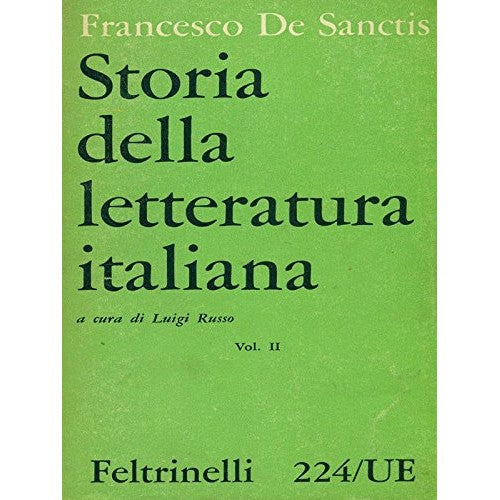 Libro - Storia della letteratura Italiana Vo - Francesco, De Sanctis