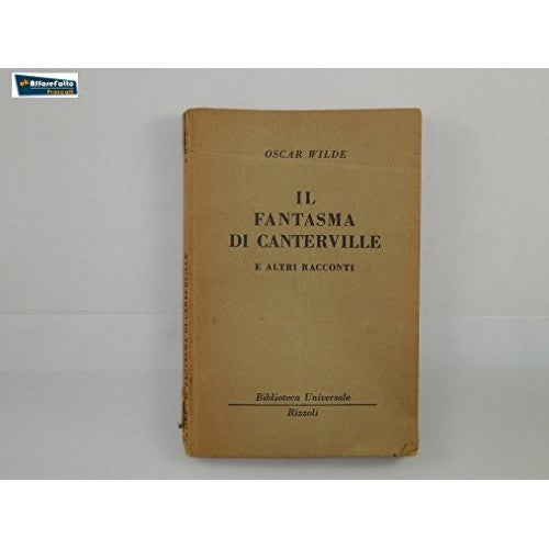 J 5372 LIBRO IL FANTASMA DI CANTERVILLE DI OSCAR WIL