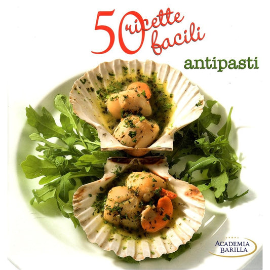 Libro - 50 RICETTE FACILI ANTIPASTI
