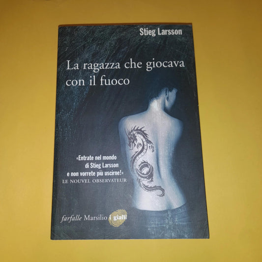 Libro - La ragazza che giocava con il fuoco Millenn - Larsson, Stieg