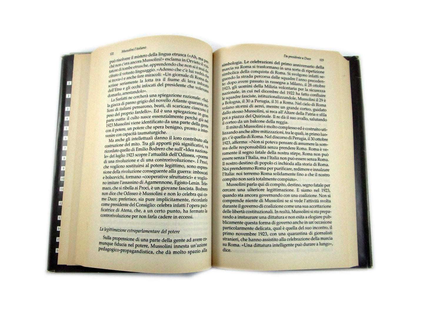 MUSSOLINI L'ITALAINO - DI AURELIO LEPRE - IL GIORNALE BIBLIOTECA STORICA 1995