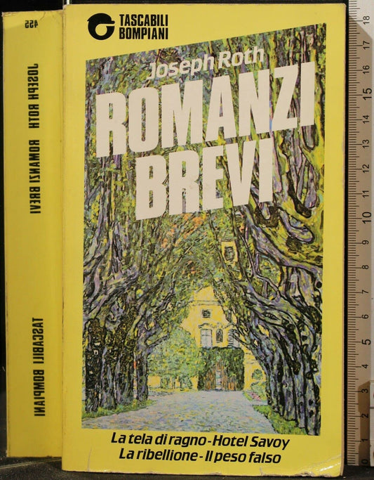 Libro - Romanzi brevi - Roth, Joseph