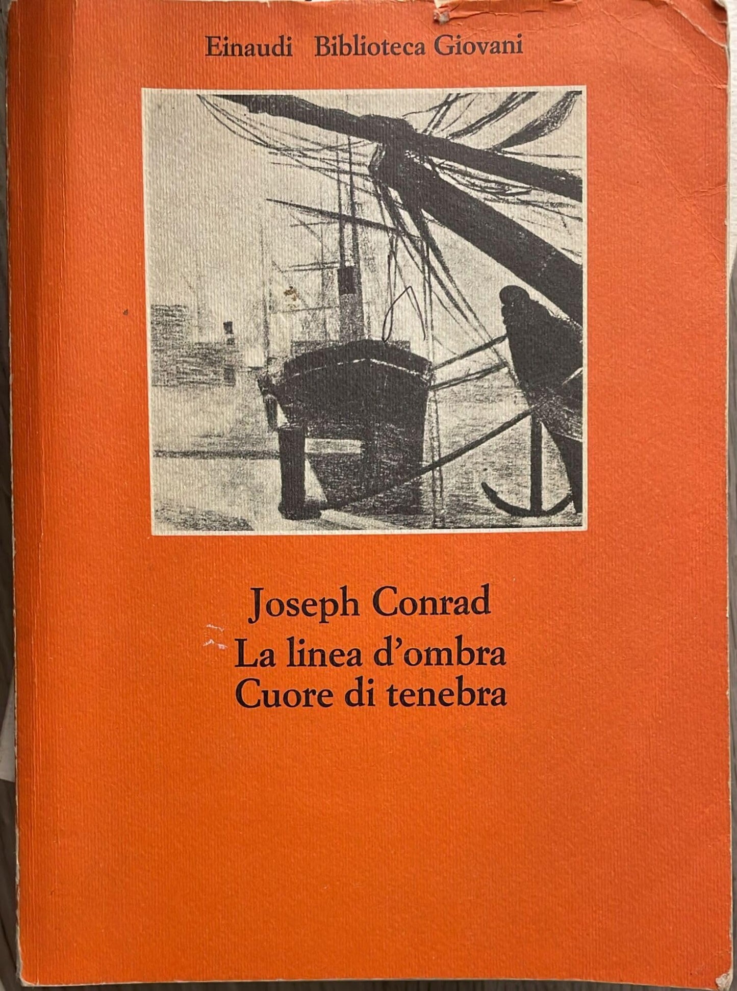 Libro - la linea d’ombra/cuore di tenebra 1976 - Joseph Conrad