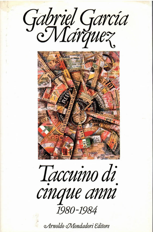 Libro - Taccuino di cinque anni (1980-1984 - García Márquez, Gabriel