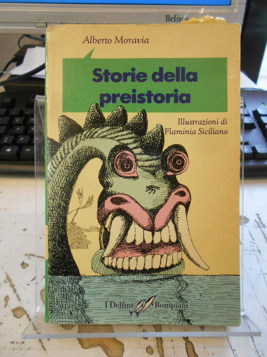 Libro - Storie della preistoria - Moravia, Alberto