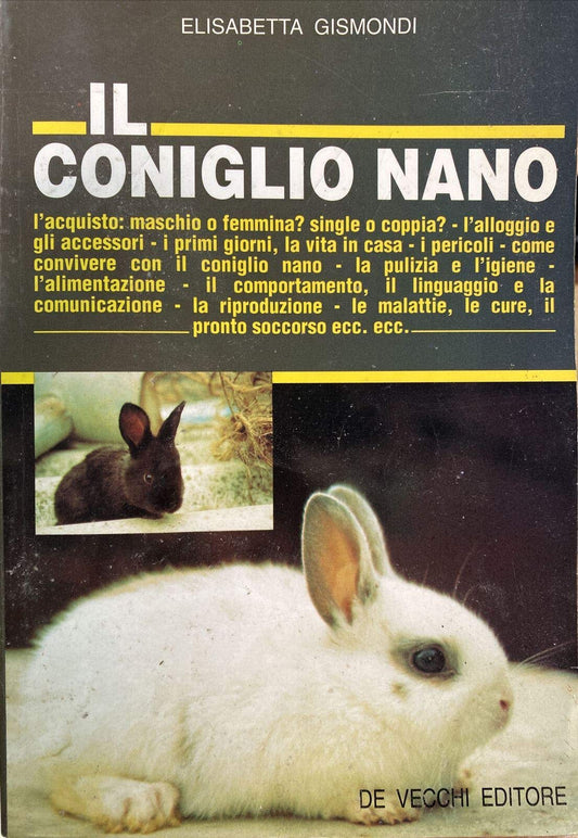 Libro - Il coniglio nano - Gismondi, Elisabetta