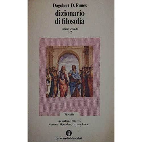 Book - dictionary of philosophy 2 volumes AK and LZ - runes