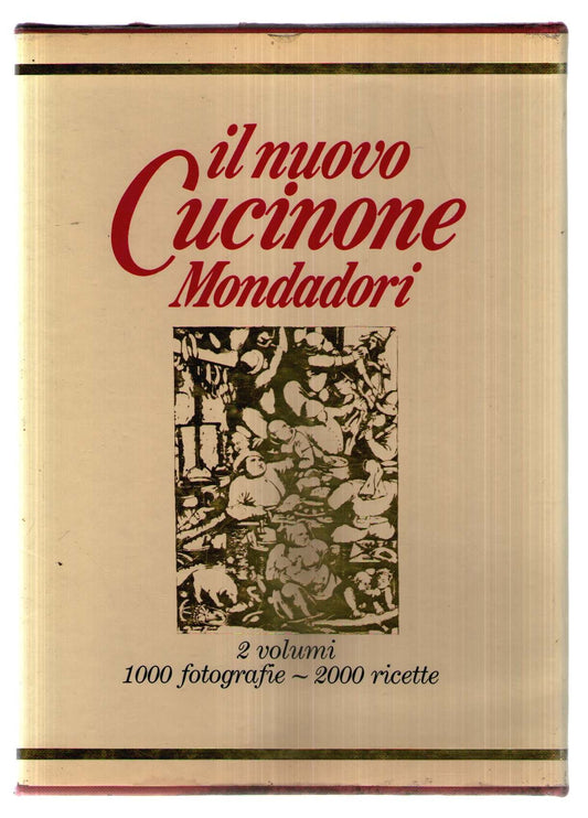 Libro - Il Nuovo Cucinone Mondadori - Ricettario + Manuale - AA.VV -