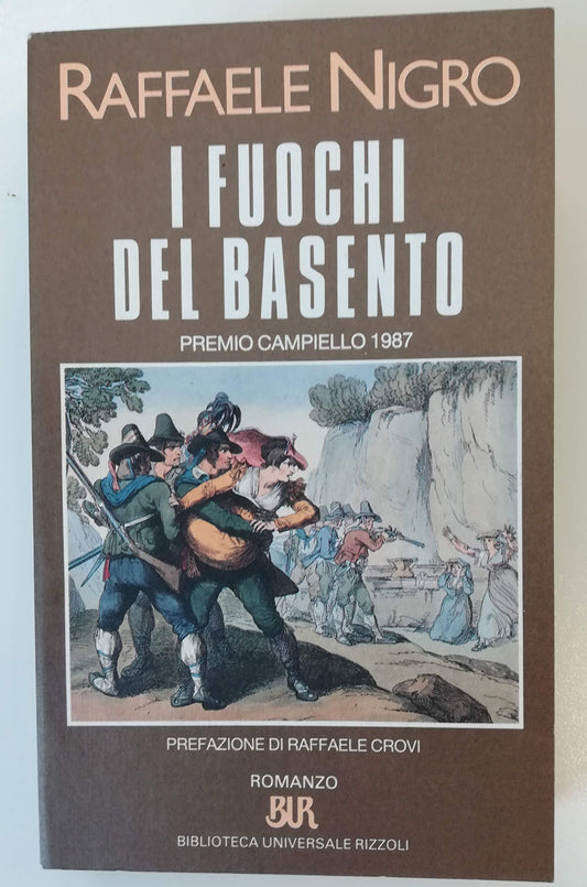 Libro - I fuochi del Basento - Nigro, Raffaele