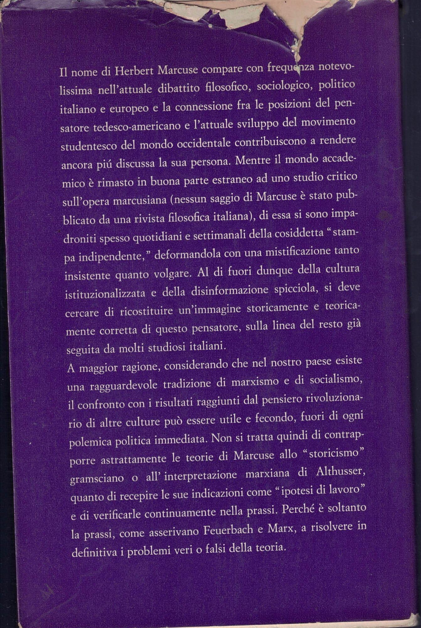 Libro - Critica della società repressiva Prefazione di Cristiano Camporesi - Herbert Marcuse