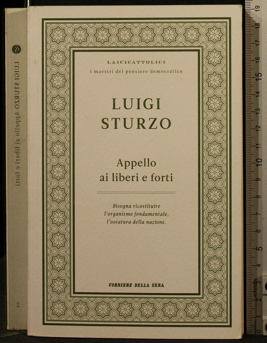 Libro - Appello ai liberi e forti - Luigi, Sturzo
