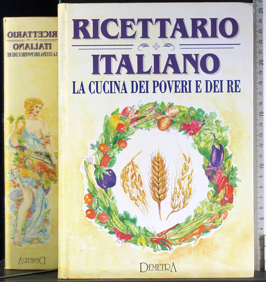 Libro - Ricettario Ital Cucina Poveri Re L - Scudelotti