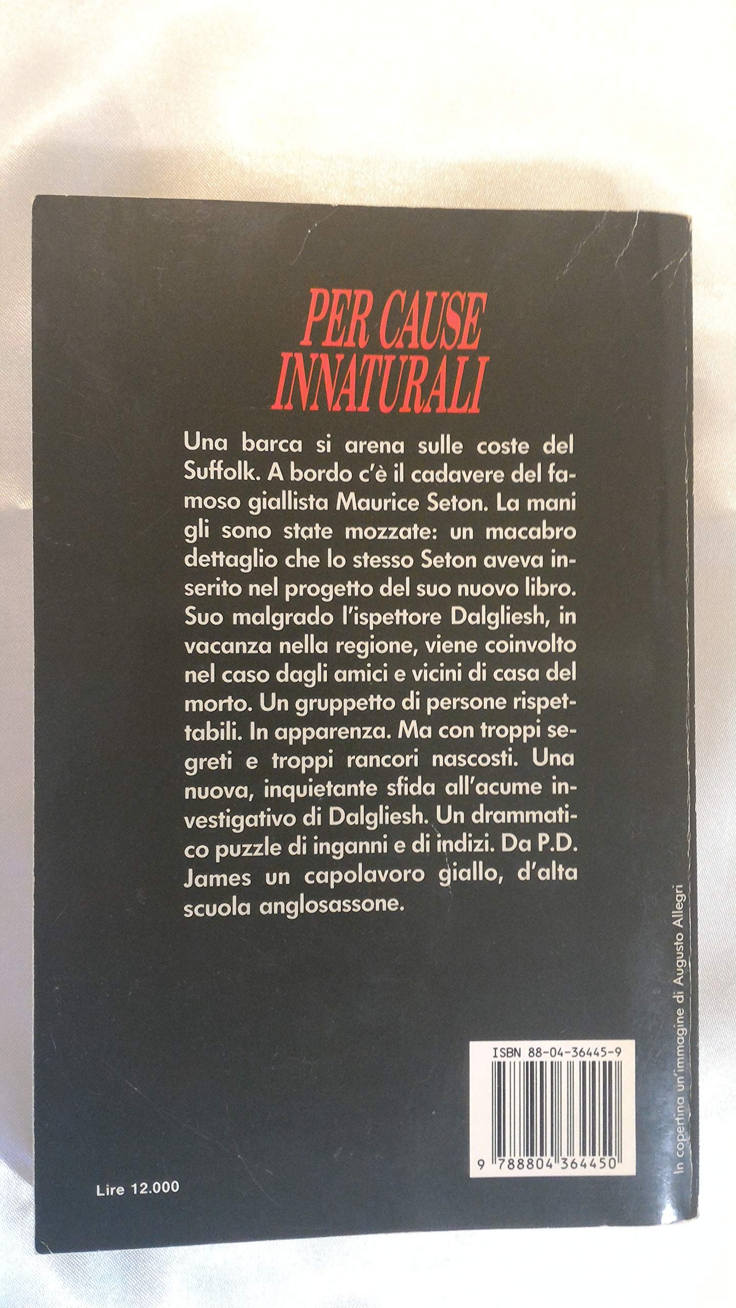 Libro - Per cause innaturali - James, P. D.