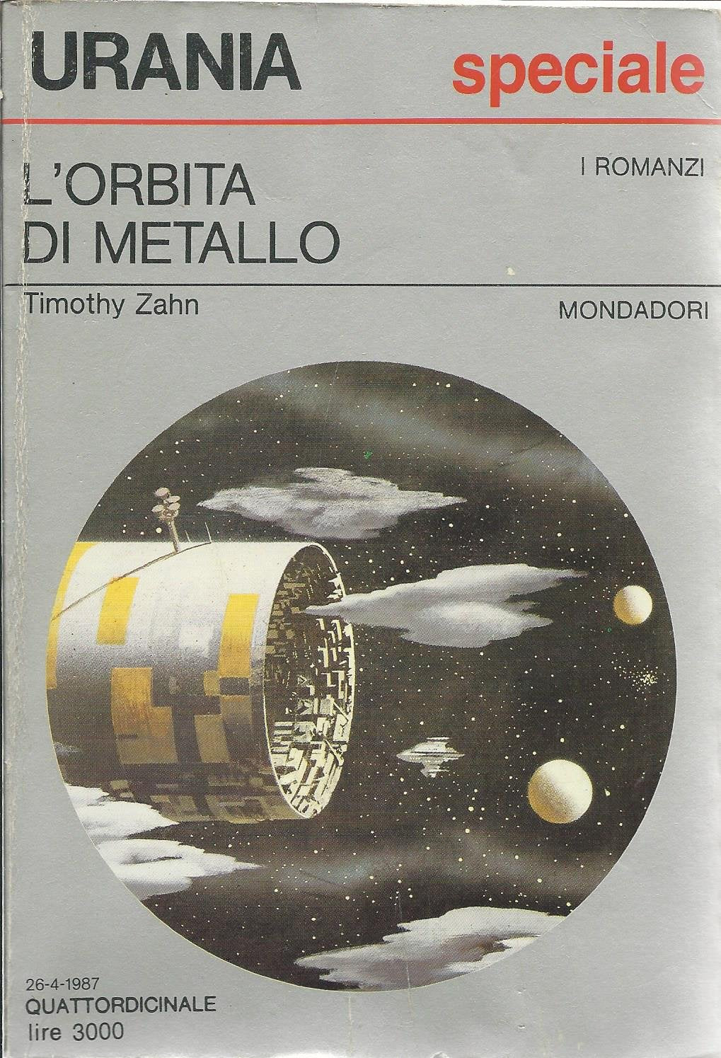 Libro - L'ORBITA DI METALLO - ZAHN TIMOTHY