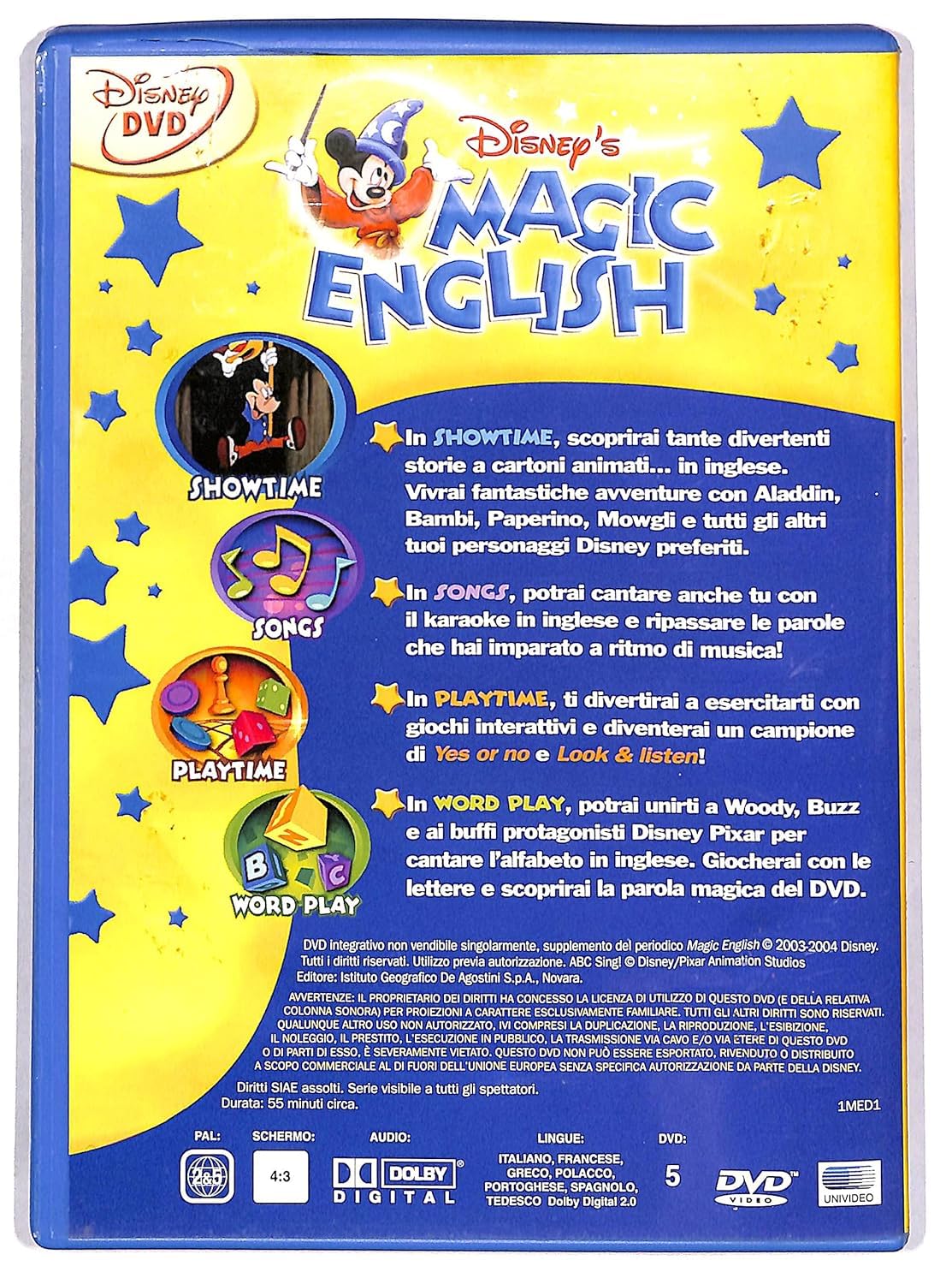 TeknoFilm - DVD – Walt Disney - MAGIC ENGLISH Vol. 04 - HAPPY HOUSES di A.A.V.V. (2008) - CORRIERE DELLA SERA