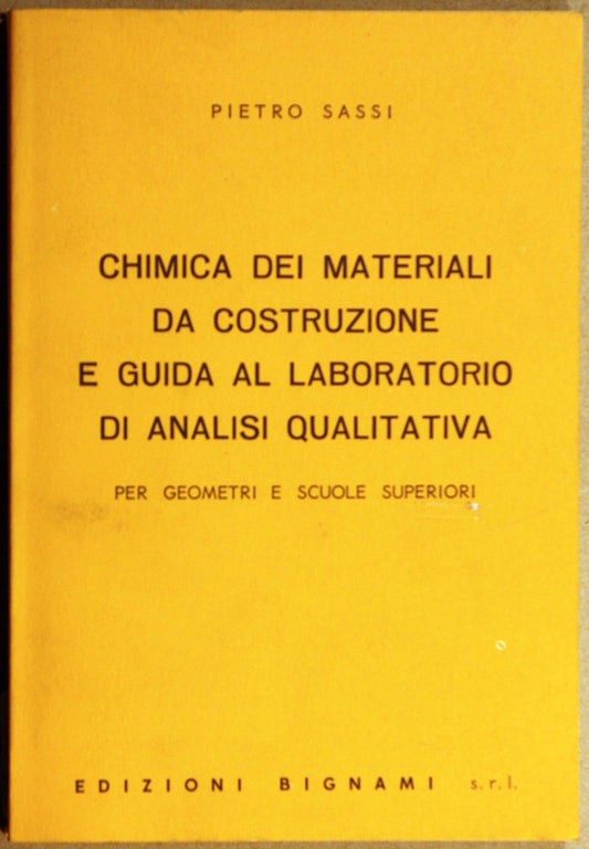 Libro - Chimica dei materiali da costruzione