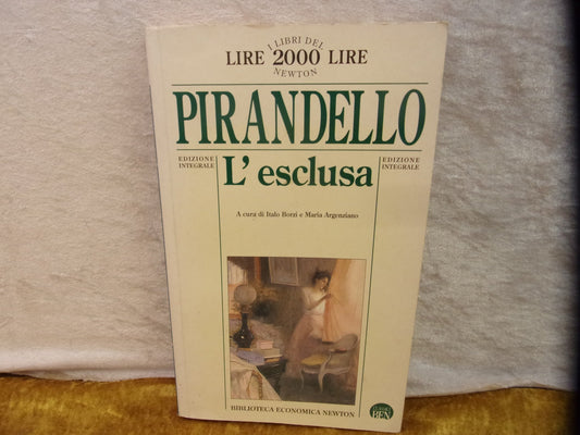 Libro - L'esclusa - Pirandello, Luigi